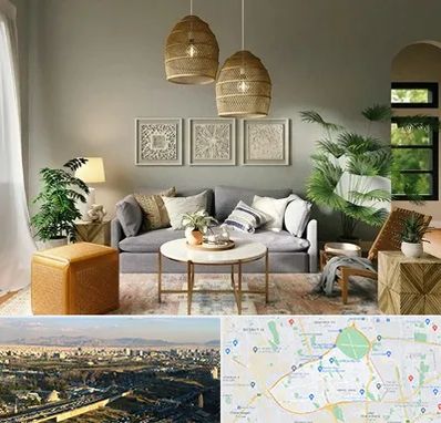 فروش لوازم دکوری و تزئینی در منطقه 19 تهران 