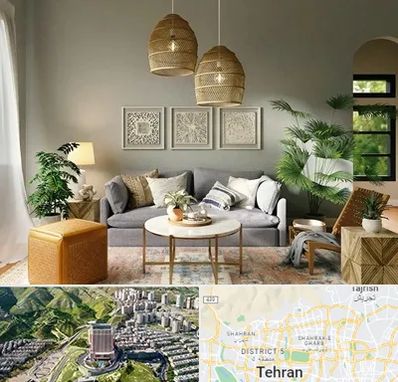 فروش لوازم دکوری و تزئینی در شمال تهران 