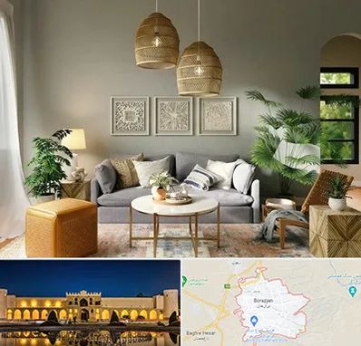 فروش لوازم دکوری و تزئینی در برازجان