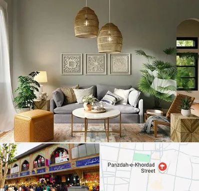 فروش لوازم دکوری و تزئینی در 15 خرداد