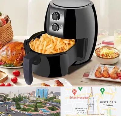 فروش سرخ کن در ونک 