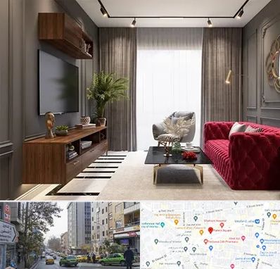 دکوراسیون داخلی در فاطمی 