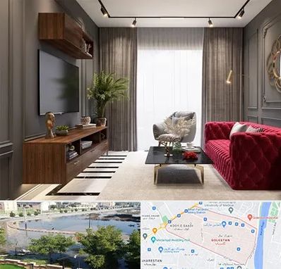 دکوراسیون داخلی در گلستان اهواز 