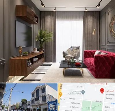 دکوراسیون داخلی در افسریه 