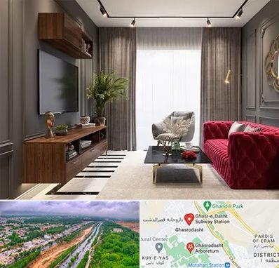 دکوراسیون داخلی در قصرالدشت شیراز 