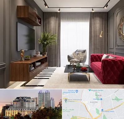 دکوراسیون داخلی در فرشته 