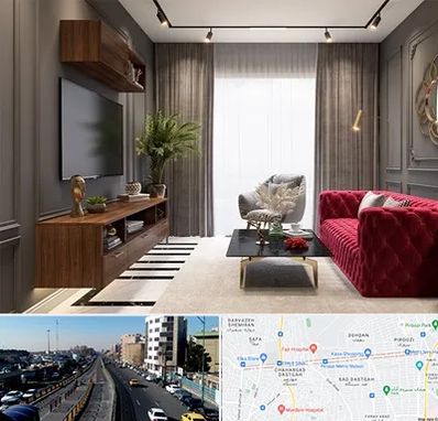 دکوراسیون داخلی در پیروزی 