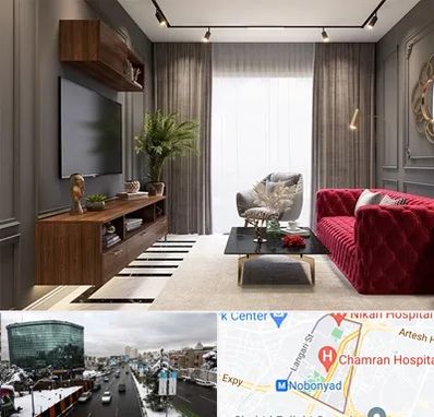 دکوراسیون داخلی در اقدسیه 