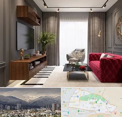 دکوراسیون داخلی در منطقه 4 تهران 