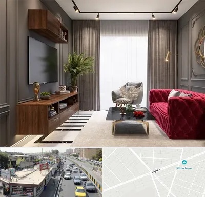 دکوراسیون داخلی در خیابان دماوند