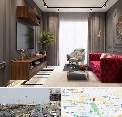 دکوراسیون داخلی در بلوار توس مشهد 