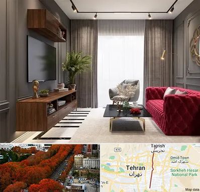 دکوراسیون داخلی در ولیعصر 