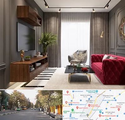 دکوراسیون داخلی در شریعتی 