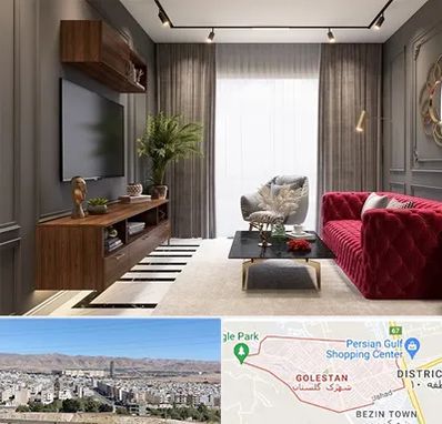 دکوراسیون داخلی در شهرک گلستان شیراز 