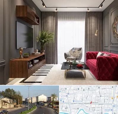 دکوراسیون داخلی در ضیابری رشت 