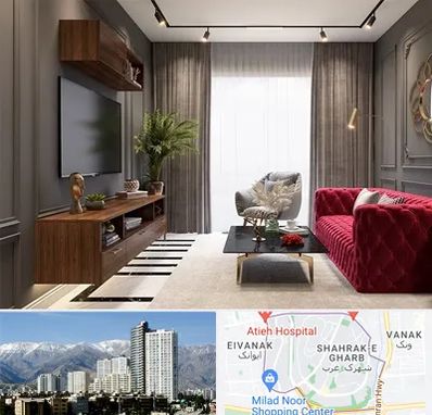 دکوراسیون داخلی در شهرک غرب 