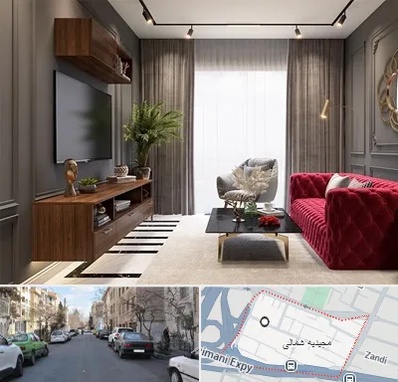 دکوراسیون داخلی در مجیدیه شمالی