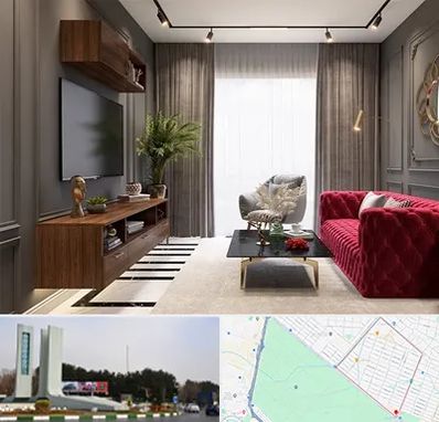 دکوراسیون داخلی در بلوار فلسیطین مشهد