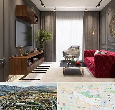 دکوراسیون داخلی در منطقه 21 تهران 