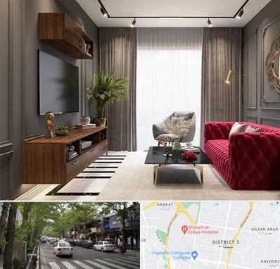 دکوراسیون داخلی در ظفر 