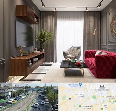 دکوراسیون داخلی در جنوب تهران 