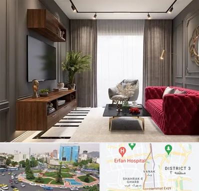 دکوراسیون داخلی در ونک 