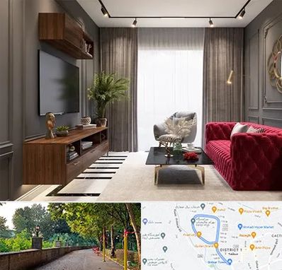 دکوراسیون داخلی در فلکه گاز رشت 