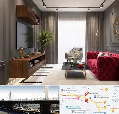 دکوراسیون داخلی در پارک وی 