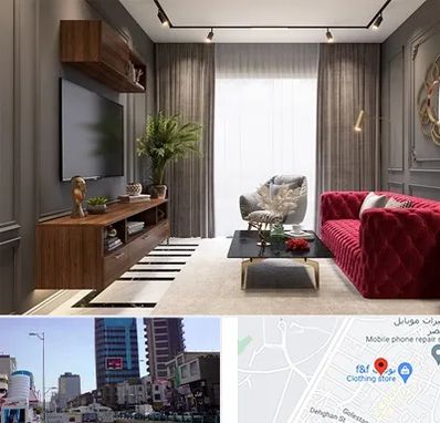 دکوراسیون داخلی در چهارراه طالقانی کرج 