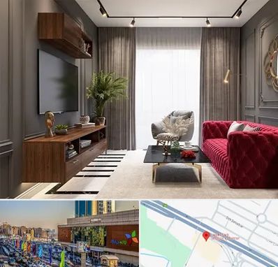 دکوراسیون داخلی در لاله پارک تبریز