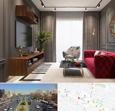 دکوراسیون داخلی در بلوار معلم مشهد 