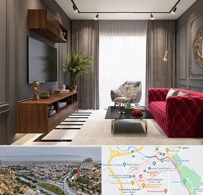 دکوراسیون داخلی در معالی آباد شیراز 