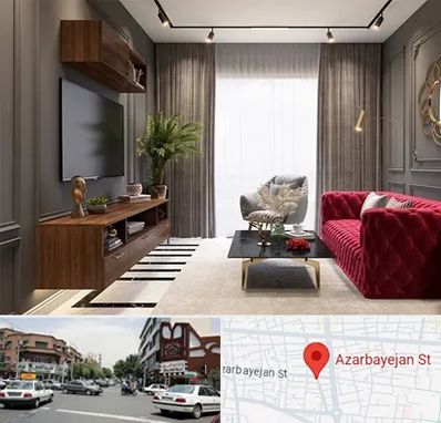دکوراسیون داخلی در خیابان آذربایجان