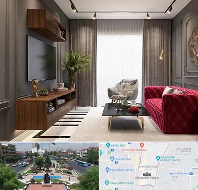 دکوراسیون داخلی در بهارستان 