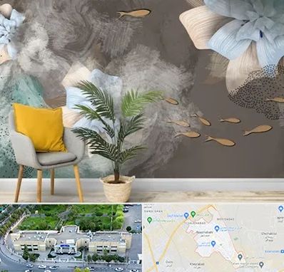 فروشگاه کاغذ دیواری در نسیم شهر