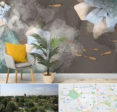 فروشگاه کاغذ دیواری در منطقه 16 تهران 