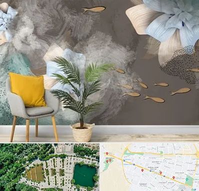 فروشگاه کاغذ دیواری در وکیل آباد مشهد 