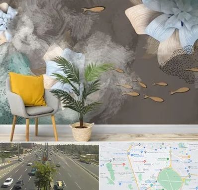 فروشگاه کاغذ دیواری در منطقه 17 تهران 