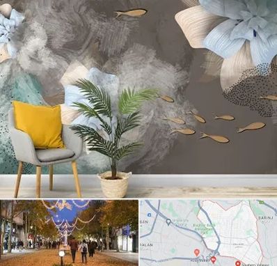 فروشگاه کاغذ دیواری در ولیعصر ارومیه