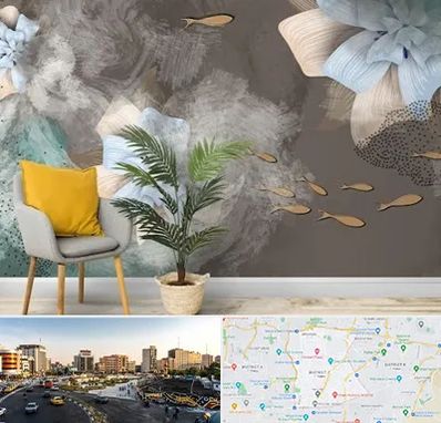 فروشگاه کاغذ دیواری در منطقه 7 تهران 