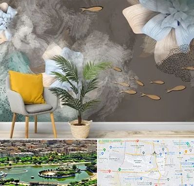 فروشگاه کاغذ دیواری در منطقه 9 تهران 