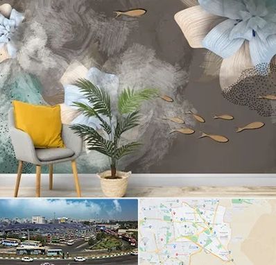 فروشگاه کاغذ دیواری در منطقه 15 تهران 