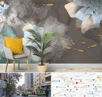 فروشگاه کاغذ دیواری در فاطمی 