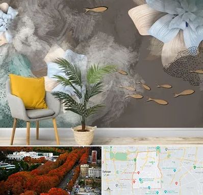 فروشگاه کاغذ دیواری در منطقه 6 تهران 