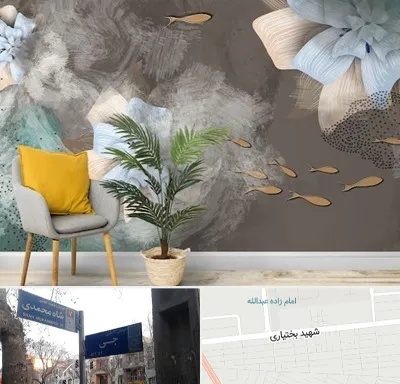 فروشگاه کاغذ دیواری در سی متری جی