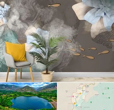 فروشگاه کاغذ دیواری در رودبار