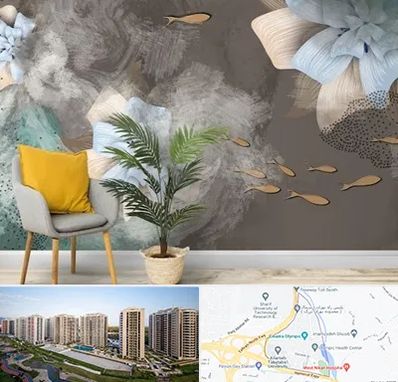 فروشگاه کاغذ دیواری در المپیک 