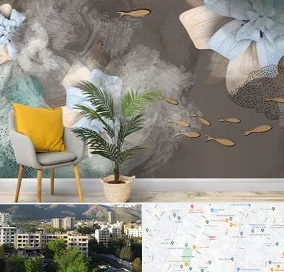 فروشگاه کاغذ دیواری در دیباجی 