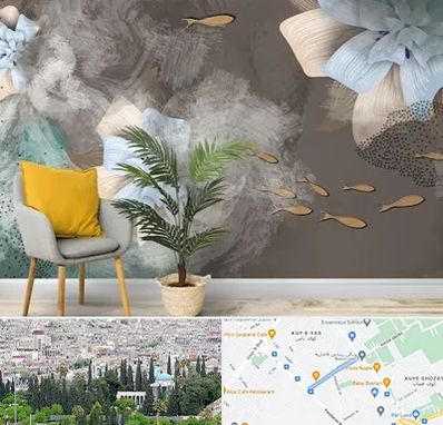 فروشگاه کاغذ دیواری در محلاتی شیراز 