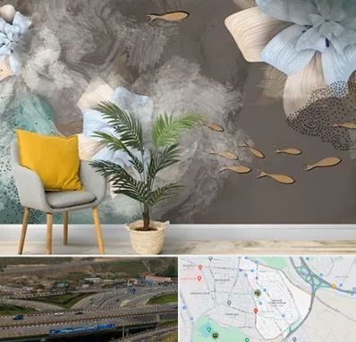 فروشگاه کاغذ دیواری در یاغچیان تبریز